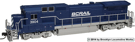 Atlas BC Rail Dash 8-40B