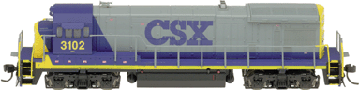 Atlas B23-7 CSX