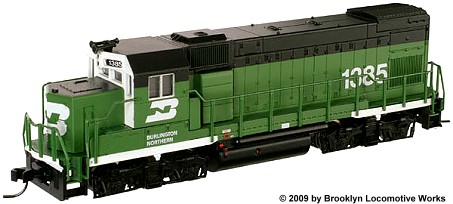 Atlas N Scale BN GP15-1