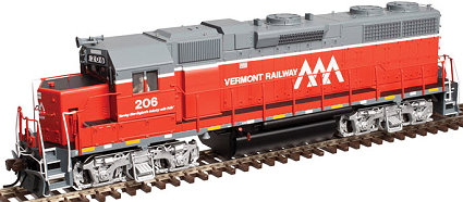 Atlas Vermont Railway GP38