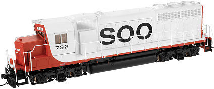 Atlas Soo Line GP-40