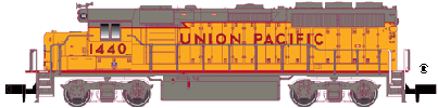 Atlas Union Pacific GP40-2