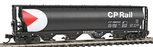 Bachmann CP Rail 4-Bay Cylindrical Grain Hopper