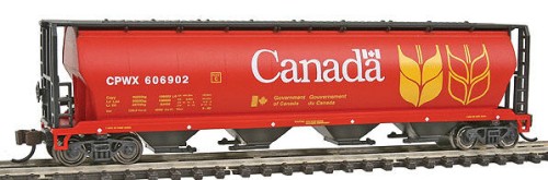 Bachmann Canada Grain 4-Bay Cylindrical Grain Hopper