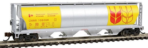 Bachmann Government of Canada 4-Bay Cylindrical Grain Hopper