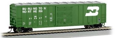 Burlington Northern 50' 6" Rib Side Box Car