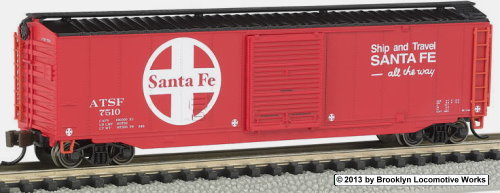 Bachmann Santa Fe 50' Single Door Box Car