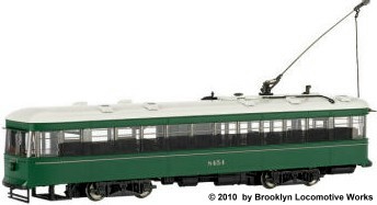 Bachmann Brooklyn & Queens Transit Peter Witt Streetcar