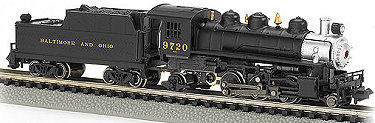 Bachmann Baltimore & Ohio 2-6-2 Prairie