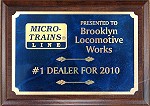 Brooklyn Locomotive Works, #1 Micro-Trains Dealer 2008