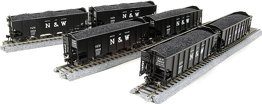 Broadway Limited Norfolk & Western H2a Hopper