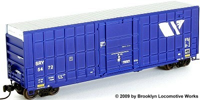 Exact Rail Trinity 50' Hy-Cube Box Car