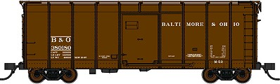 Fox Valley Models B&O Wagon Top Boxcar, Original Scheme