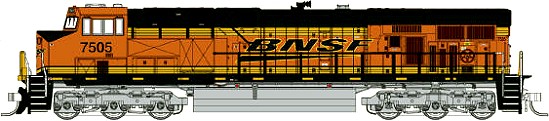 Fox Valley Models BNSF GE ES44DC