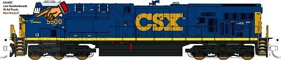 CSX Transportation Spirit of Cincinnati GE ES44DC