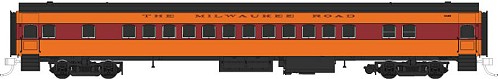 Fox Valley Models 1950's Maroon Band Milwaukee Road Coach
