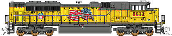 Fox Valley Models Union Pacific SD70ACe's