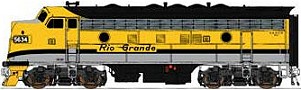 D&RGW InterMountain EMD F-7