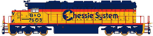 InterMountain Chessie System SD40-2