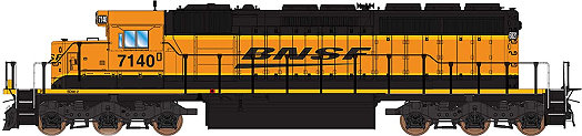 InterMountain BNSF  SD40-2