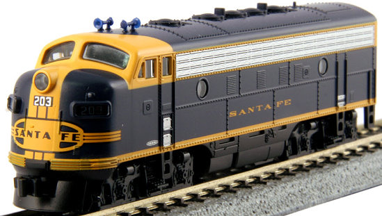 Kato Santa Fe Cigar Band EMD F7