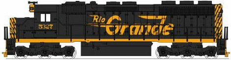 Kato D&RGW EMD SD-45