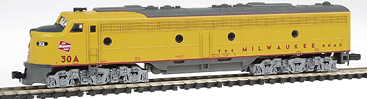 Life-Like EMD E8 Milwaukee Road Set