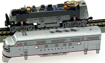 MRC 1957 Sound Decoder for Kato EMD F3 and F7