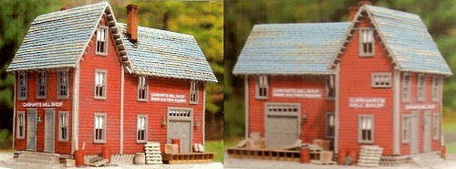 Micro-Scale Models Carharts Mill Shop