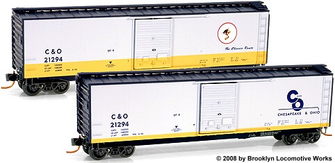 Micro-Trains C&O Cameo Series, Car #4, Front/Rear
