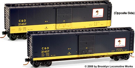 Micro-Trains C&O Cameo Series, Car #5, Front/Rear