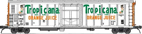 1983 Scheme Tropicana Orange Juice Train Reefer