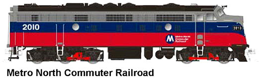 Metro North FL-9, N Scale