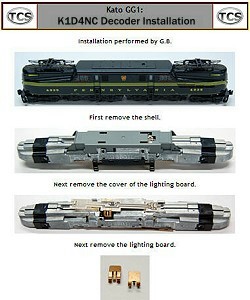 Train Control Systems K1D4 Decoder for Kato