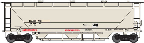 Trainworx GAMX PD 3000 Covered Hopper