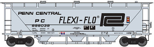 Trainworx Flexi-Flo Covered Hopper
