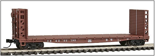 Walthers CB&Q GSC Commonwealth 54' Flat Car
