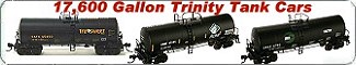 Atlas Trinity 17,600 Gallon Tank Cars