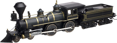 Painted/Unlettered Atlas 4-4-0 Steam Locomotive
