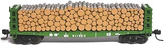 Atlas Pulpwood Flat Car