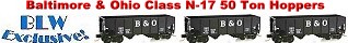 Baltimore & Ohio N-17 Hoppers
