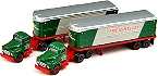 Classic Metal Works Roadway Tractor Trailer Set