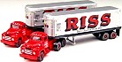 Classic Metal Works Roadway Tractor Trailer Set