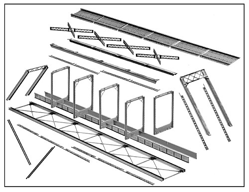 Illustration of parts included in Central Valley 1810 Kit