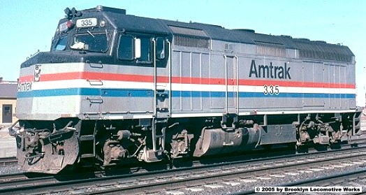 Kato Amtrak F40PH