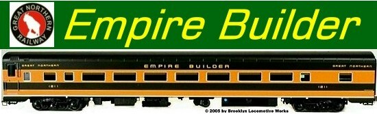 Kato Great Northern Empire Builder