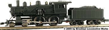 Model Power 4-4-0 American, Painted Unlettered