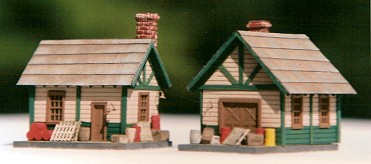Micro-Scale Models Maintenance Office and Tool Shed