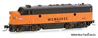 Micro-Trains Z Scale F7 Milw Rd