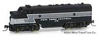 Micro-Trains Z Scale F7 NY Central